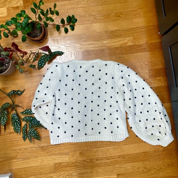 Ulla Johnson Polka Dot Cardigan - Picture 4 of 7